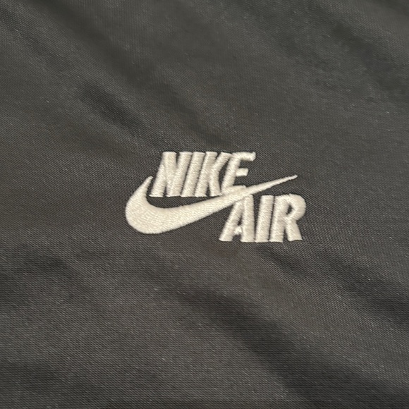 Nike Air Mens Full Zip Track Jacket Colorblock Black White Neon Yellow Size XL - Picture 7 of 10